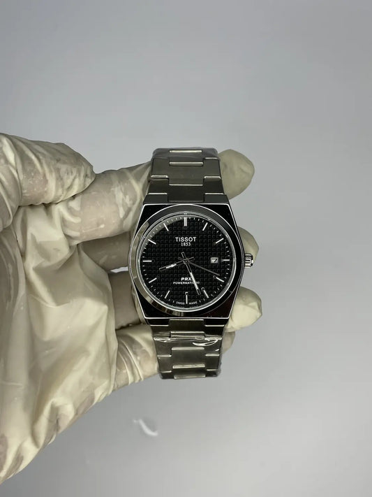 TS 1853 –  Black Dial | Silver Chain