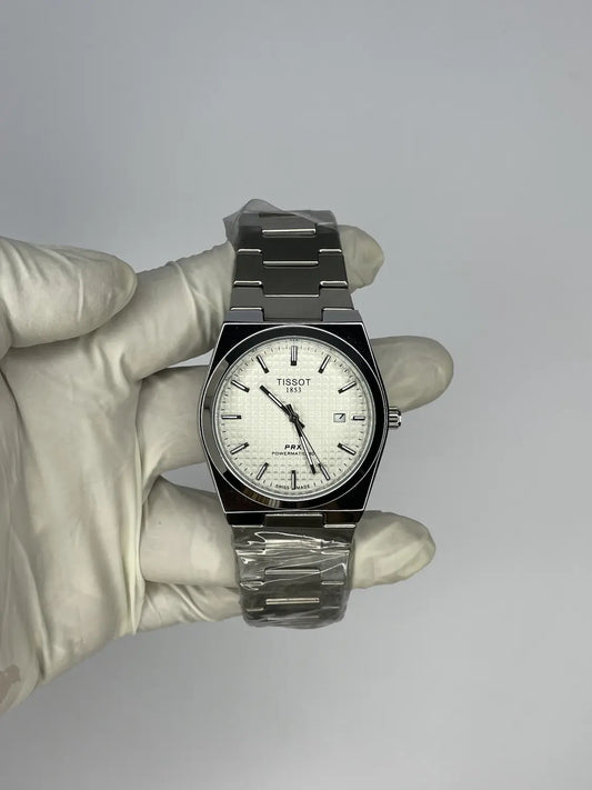 TS 1853 – White Dial | Silver Chain